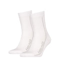 Calzini da tennis corti Performance Crew, confezione da 2, blanco