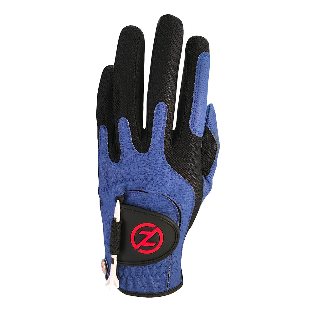 Zero Friction Compression-Fit Golfhandschuh Herren Blau Links (Für Rechtshänder)