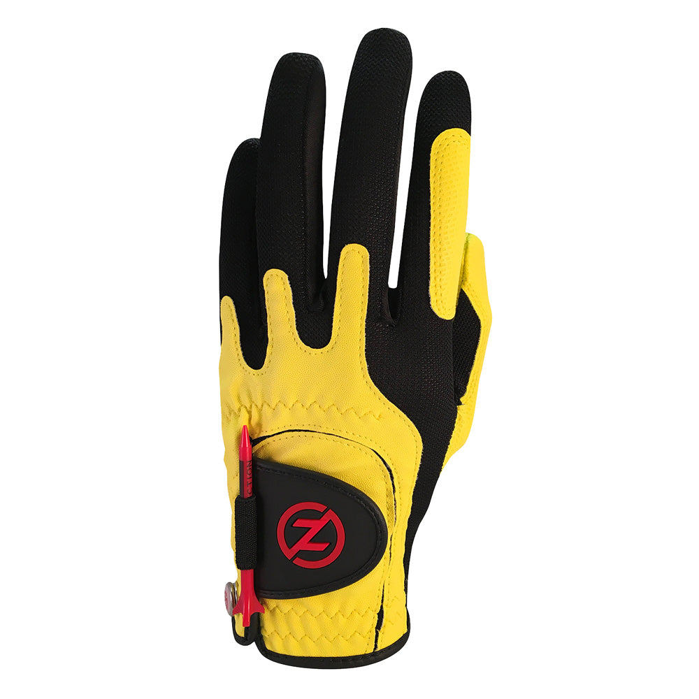 Gant de golf Zero Friction Compression-Fit homme jaune main gauche (pour droitiers)