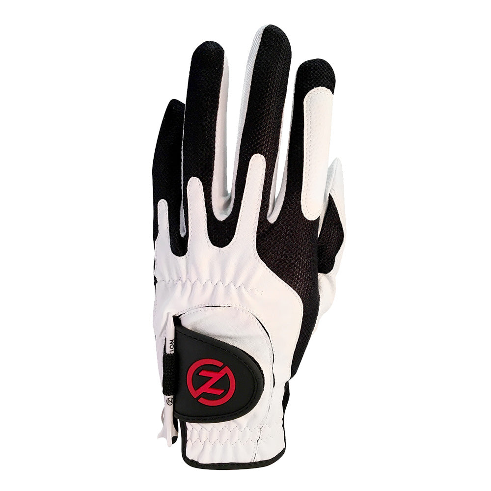 Gant de golf Zero Friction Compression-Fit homme blanc main gauche (pour droitiers)