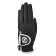 Gant de golf Zero Friction Cabretta Elite femme noir main gauche (pour droitiers)