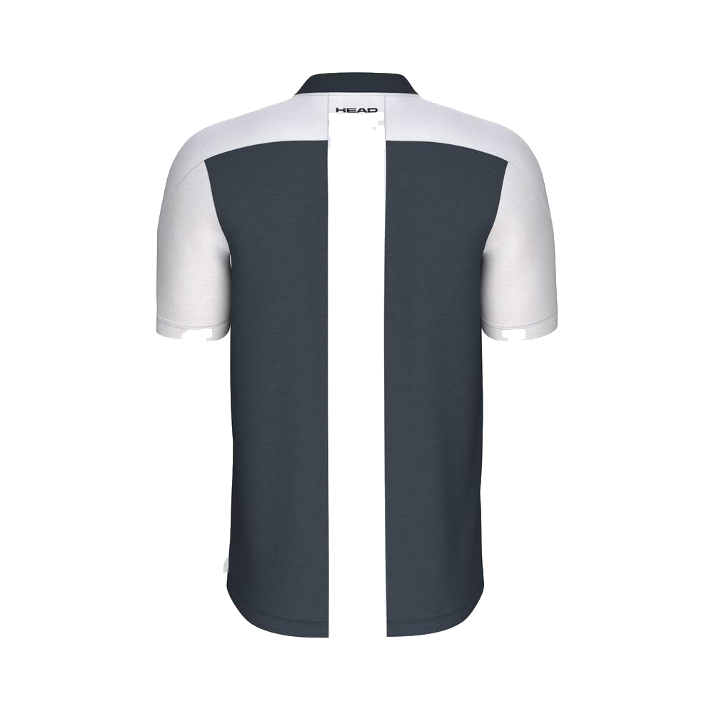 Polo PLAY Tech da uomo blu navy