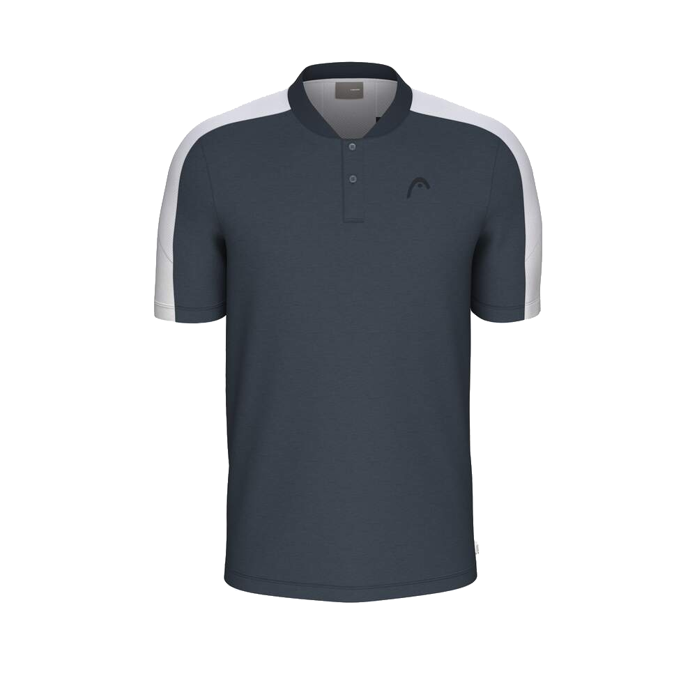 Polo PLAY Tech da uomo blu navy