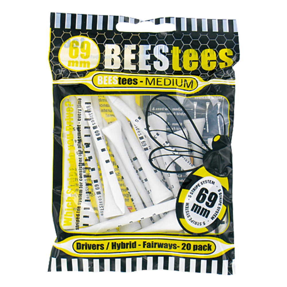 BEEStees Holztees Small Pack 2 3/4"