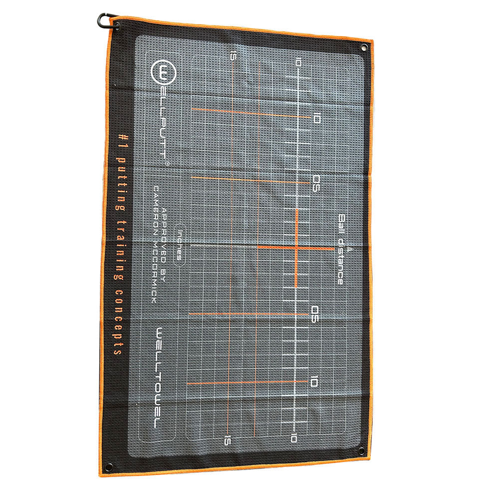 Serviette d’entraînement au putting Welltowel