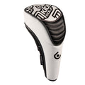 Junior Headcover Driver Weiss/Schwarz