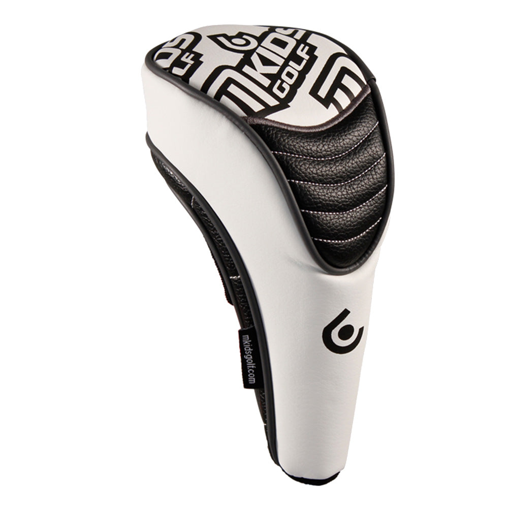 Junior Headcover Driver Weiss/Schwarz