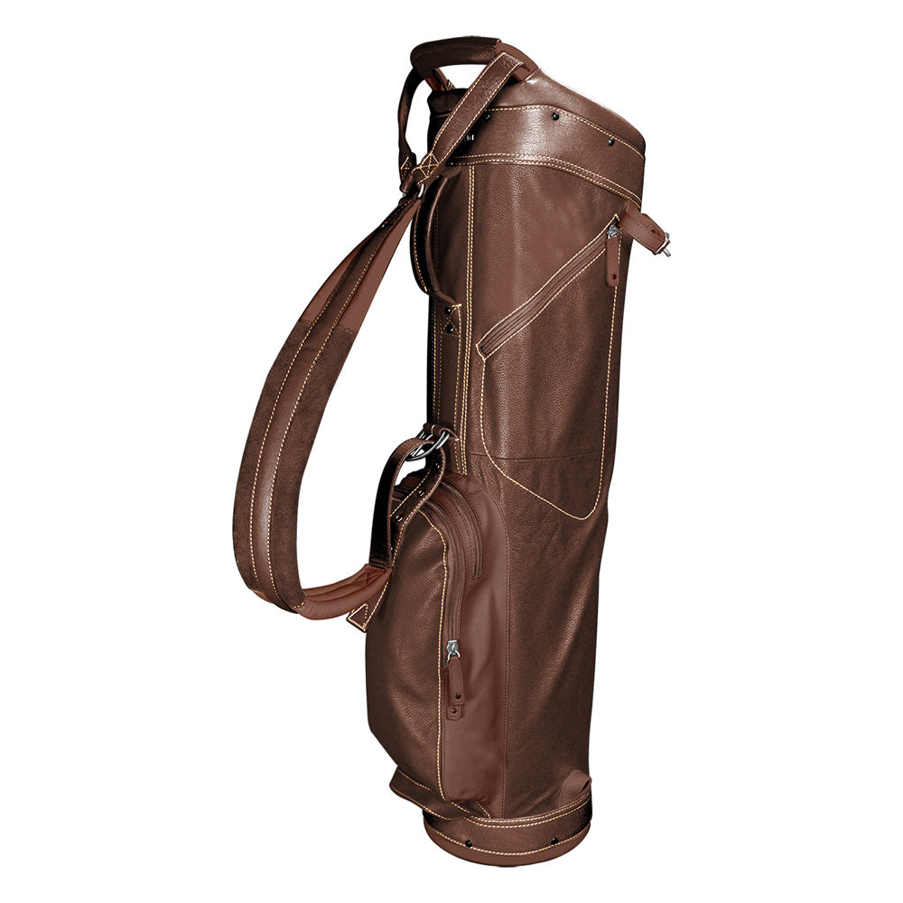 Leder Sunday Bag Braun/Khaki