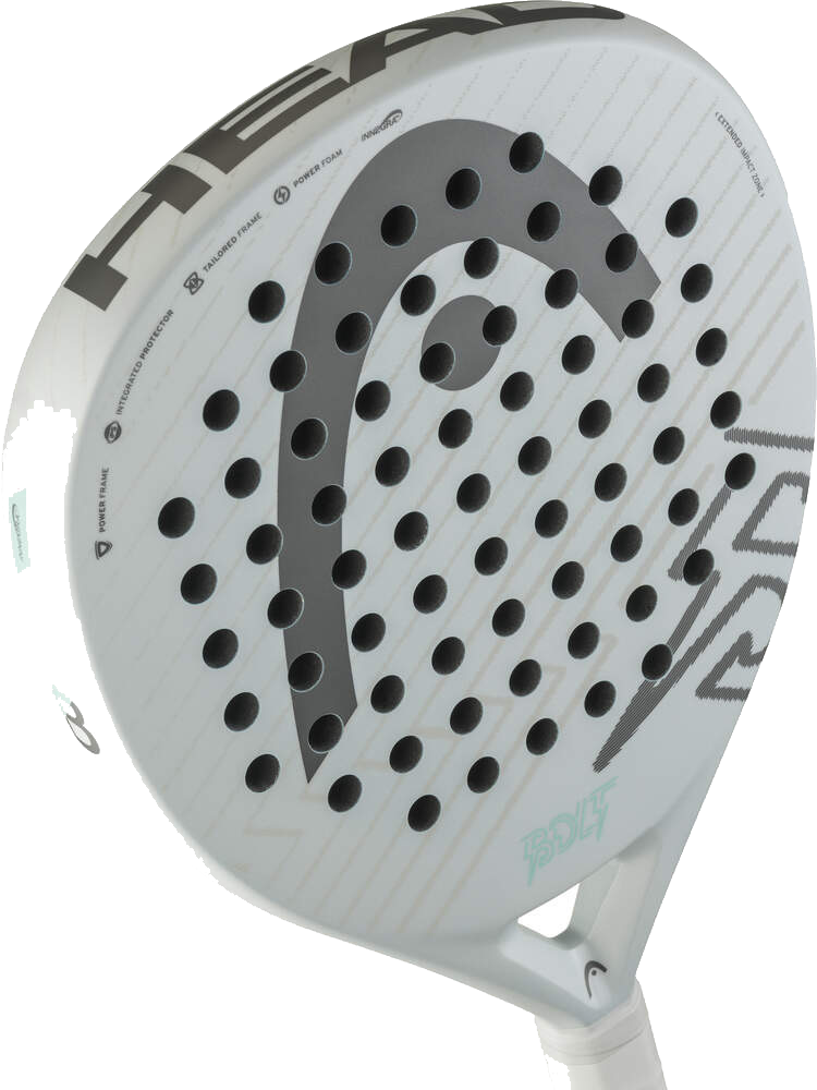 Bolt 2026 Padel Racket White
