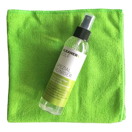 Golf Cleaner Promo Set 150 ml with Microfibre Cloth 40 x 40 cm