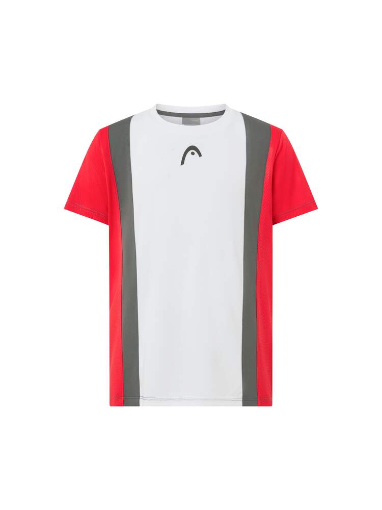 Club 25 Tank T-Shirt Mädchen Rot/Weiss