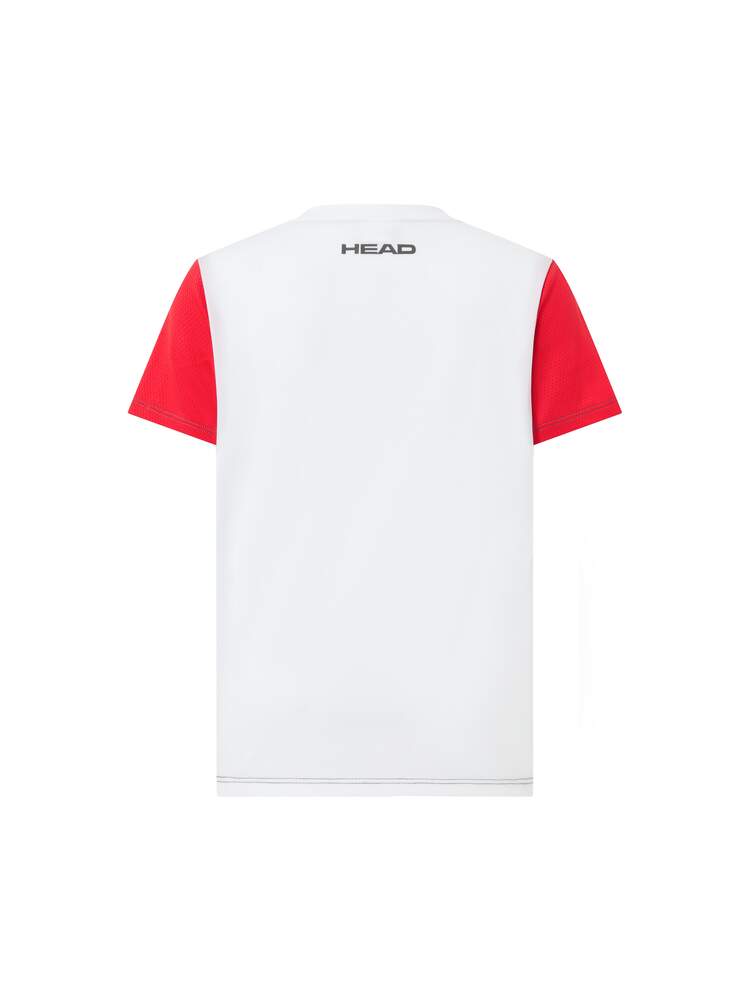 Club 25 Tank T-Shirt Mädchen Rot/Weiss