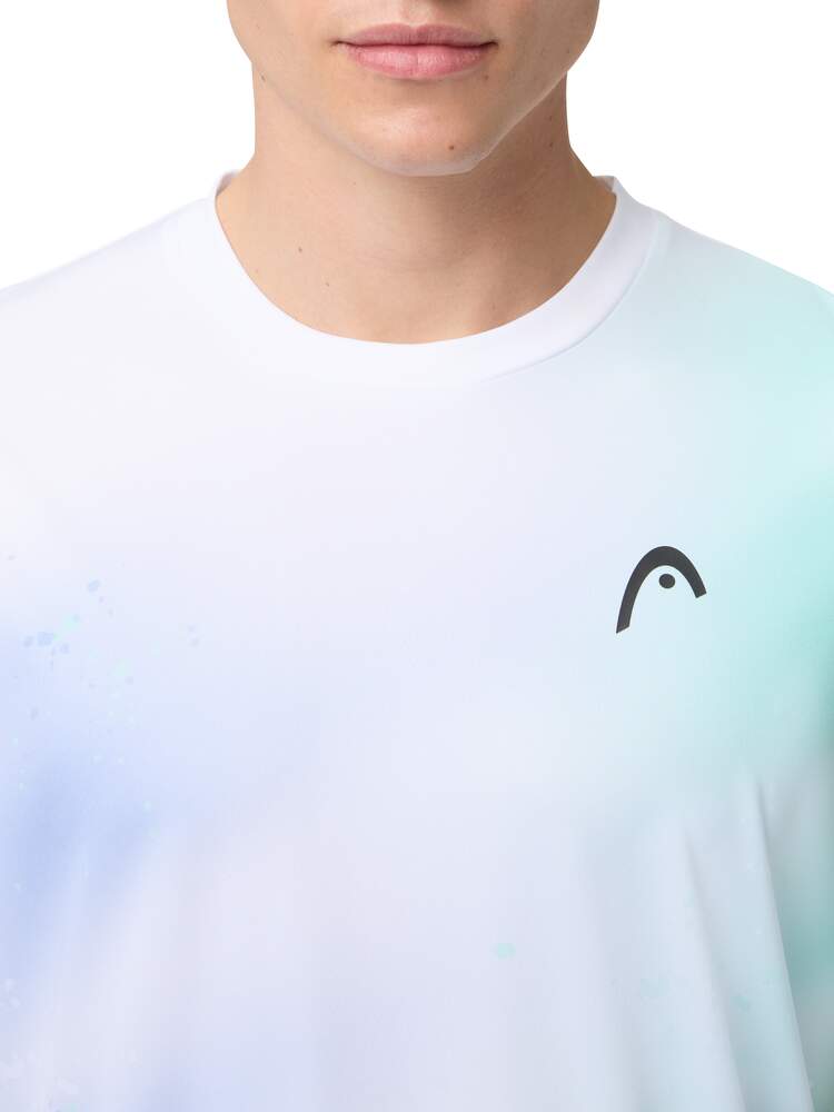 Topspin T-Shirt Men Turquoise