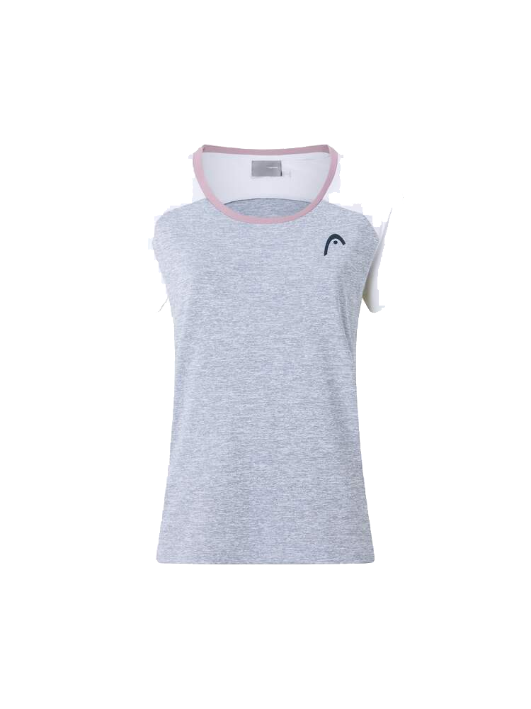 T-shirt Play Tech pour femme, couleur ardoise