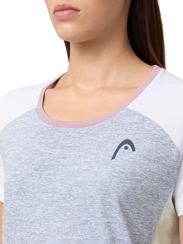T-shirt Play Tech pour femme, couleur ardoise