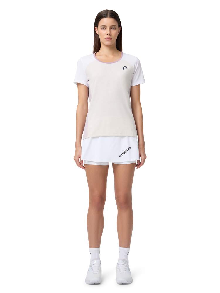 T-shirt blanc pour femme Play Tech