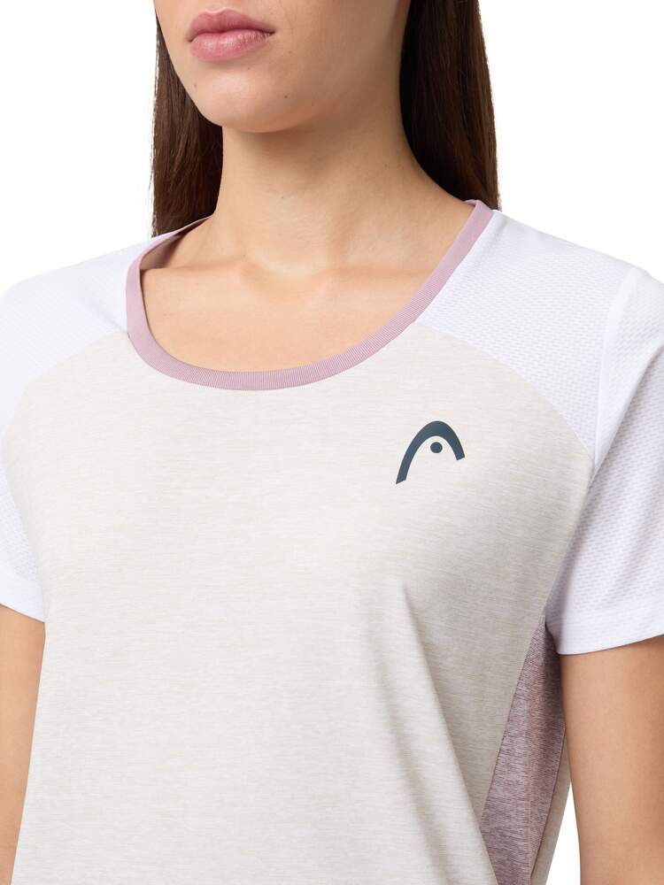 T-shirt blanc pour femme Play Tech