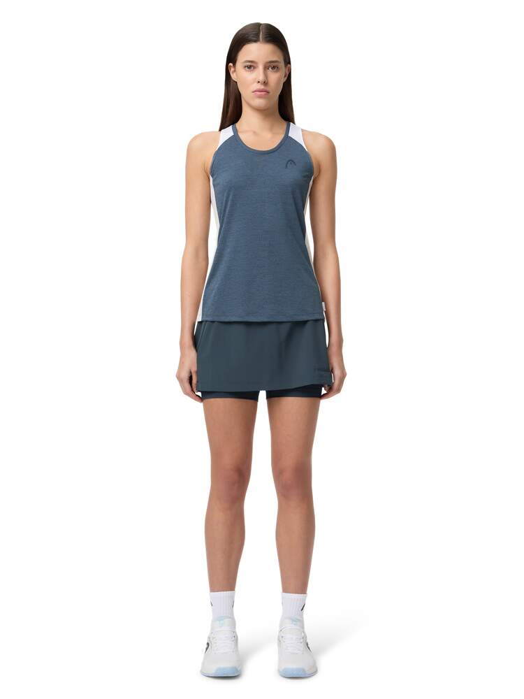 Play Tech Tank Top Damen Navy