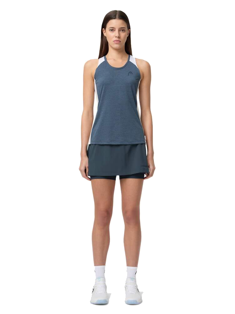 Play Tech Tank Top Damen Navy