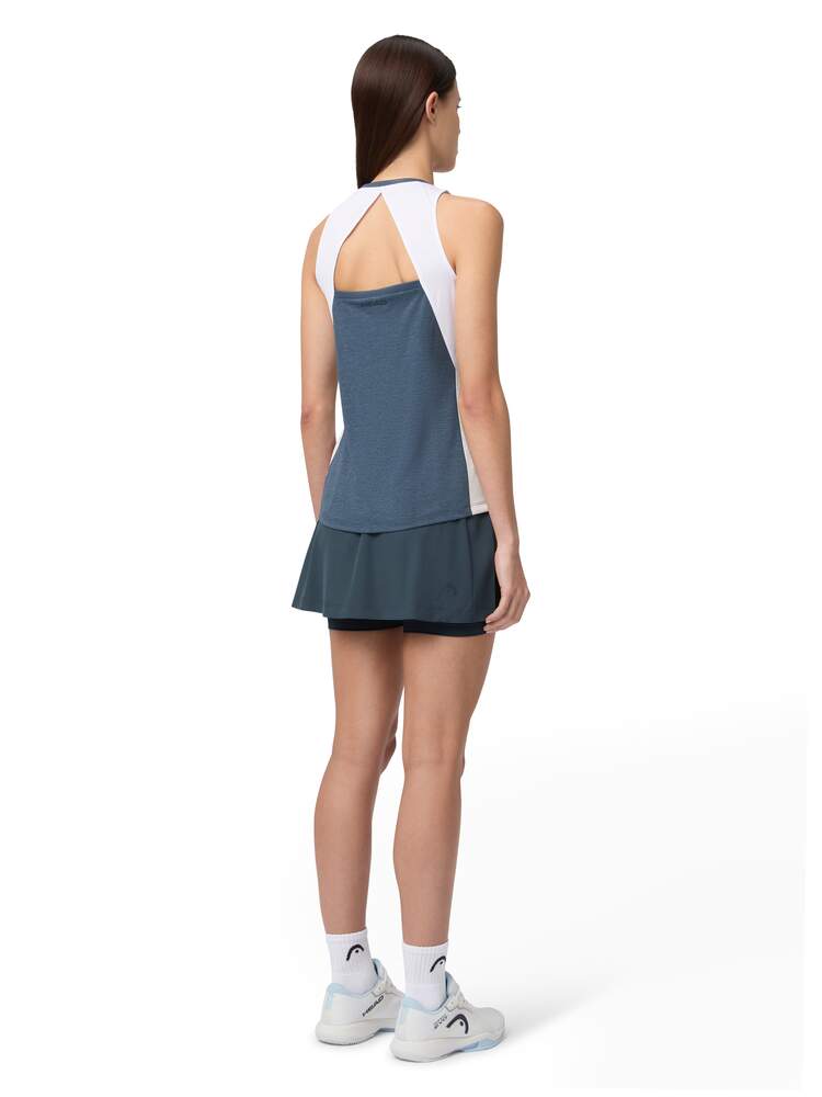 Play Tech Tank Top Damen Navy