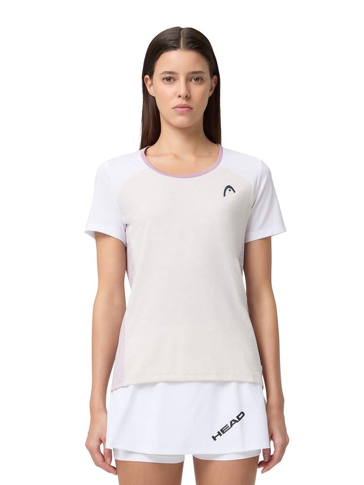 T-shirt blanc pour femme Play Tech