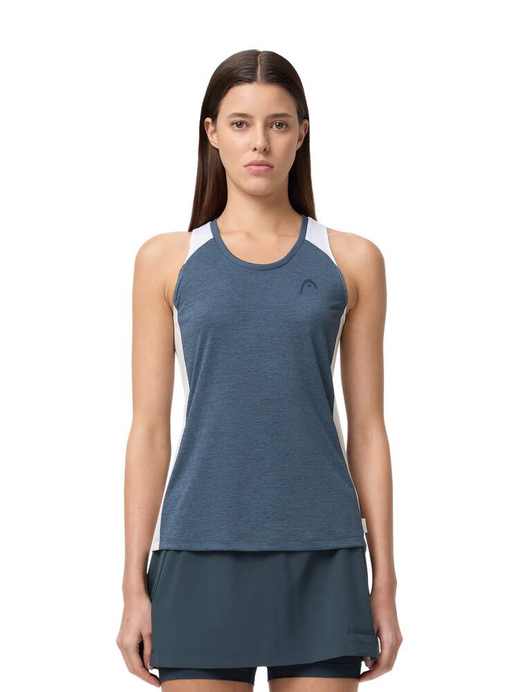 Play Tech Tank Top Damen Navy