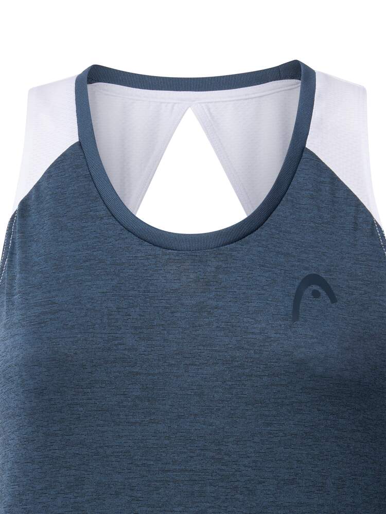 Play Tech Tank Top Damen Navy