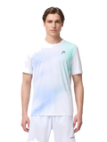 T-shirt Topspin da uomo turchese
