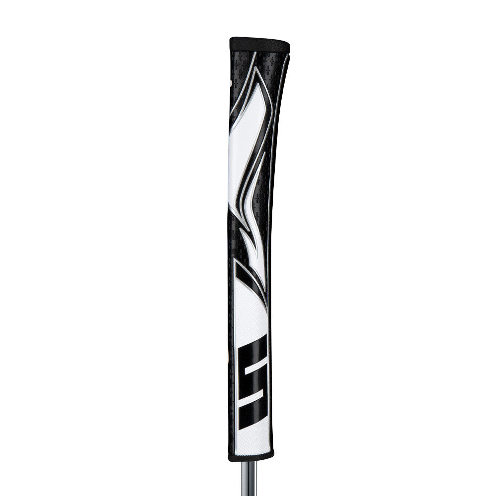 Grip de putter Zenergy Pistol 2.0 64g noir-blanc