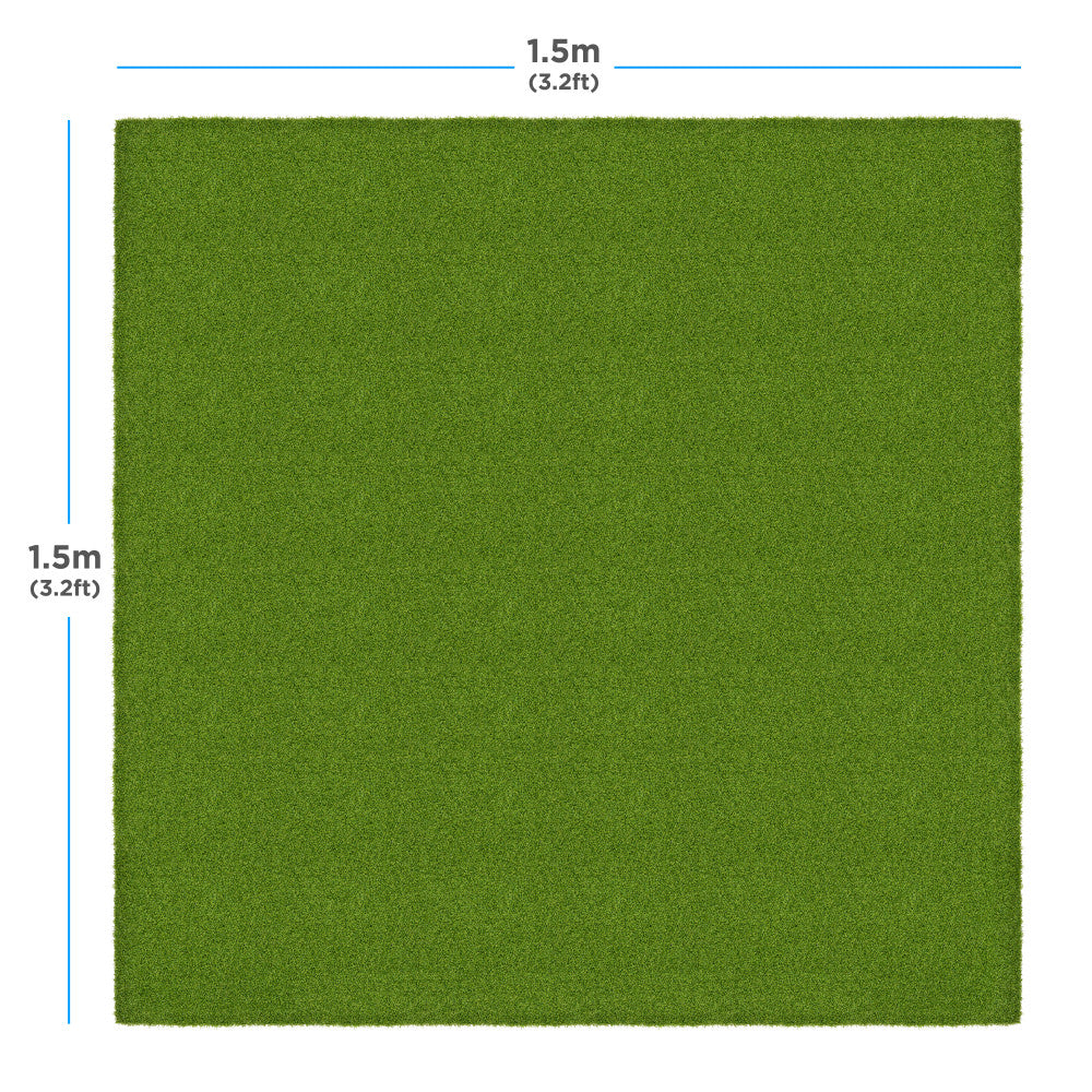 Hitting Mat 1.5 x 1.5 m with Rubber Tees