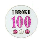 Style Swarovski Crystal Ball Marker I Broke 100