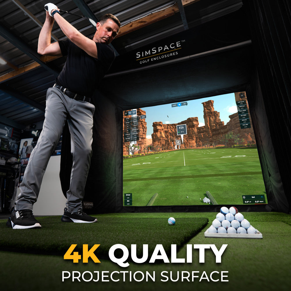Platinum Impact Screen Simulator-Leinwand 4 x 3 m