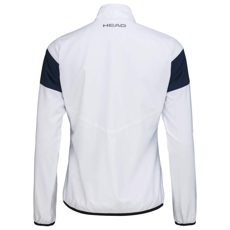 Club Jacket W weiss/Navy