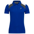 Club Tech Polo Shirt W royal blue