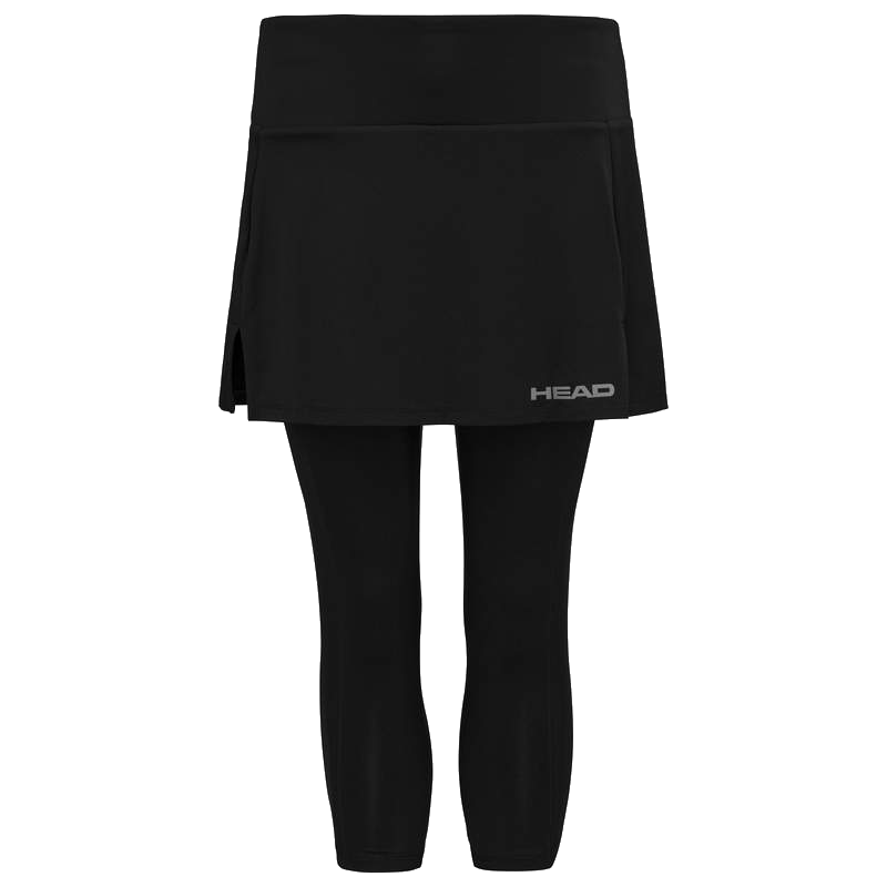 Club 25 3/4 Tights Skort Damen Schwarz