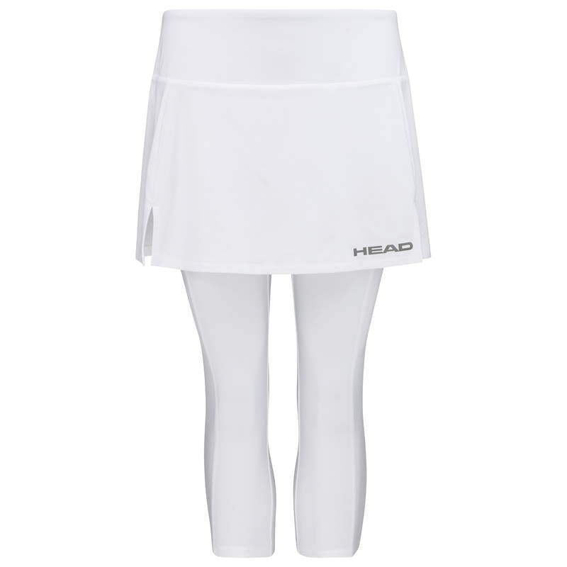 TC Wallisellen Collant 3/4 Skort Donna Bianco senza stampa
