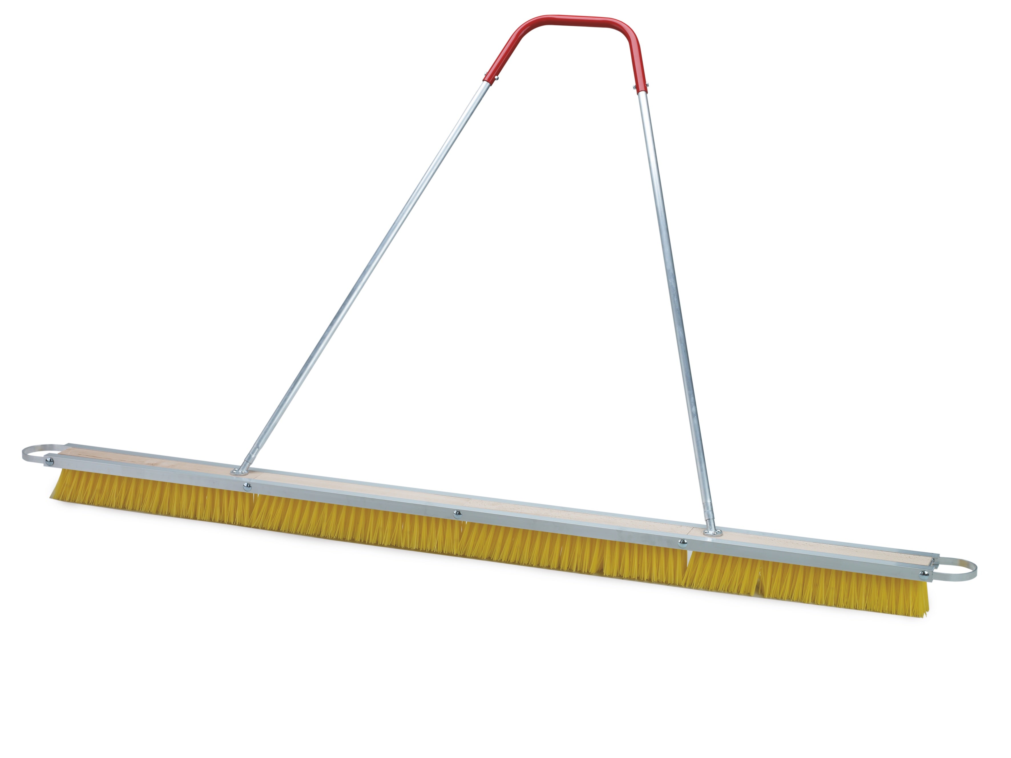 Quartz sand broom for artificial turf surfaces