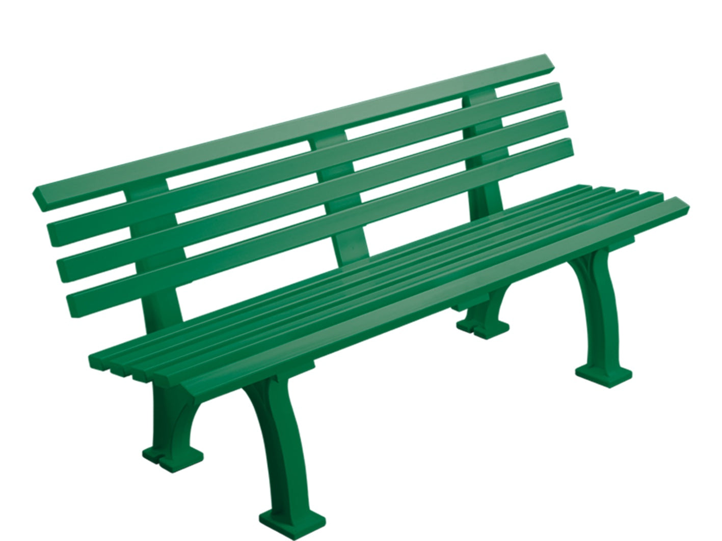 Banc Freiburg longueur 150 cm, vert
