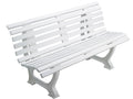Banc Helgoland 150 cm de longueur, blanc