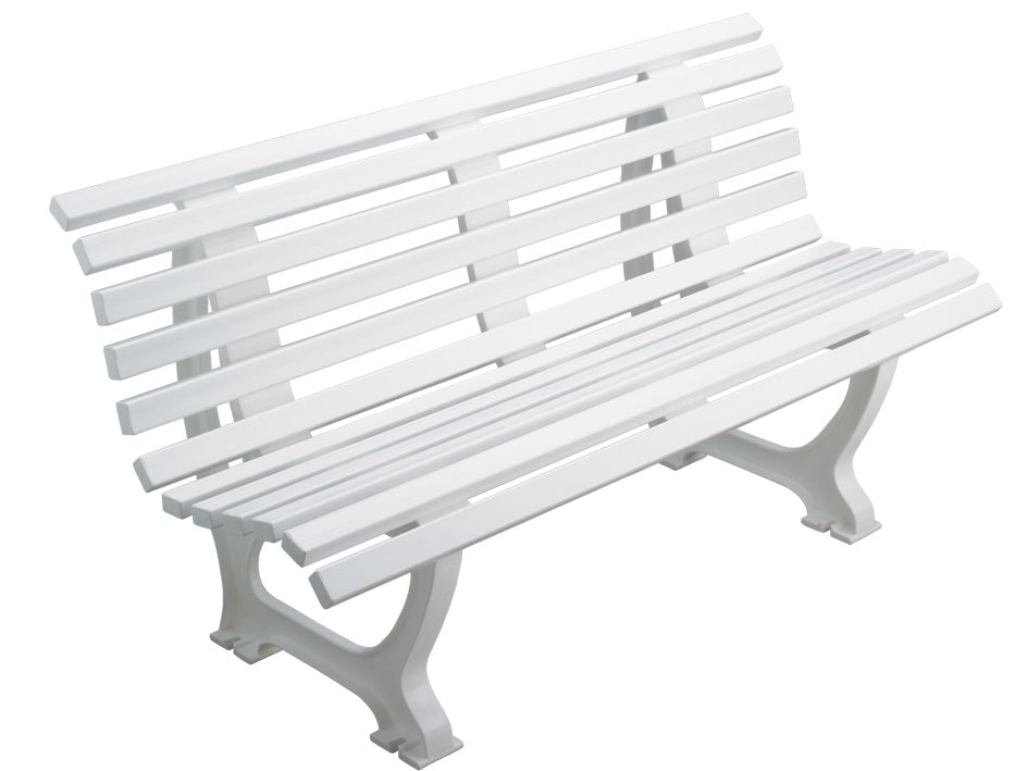 Banc Helgoland 150 cm de longueur, blanc