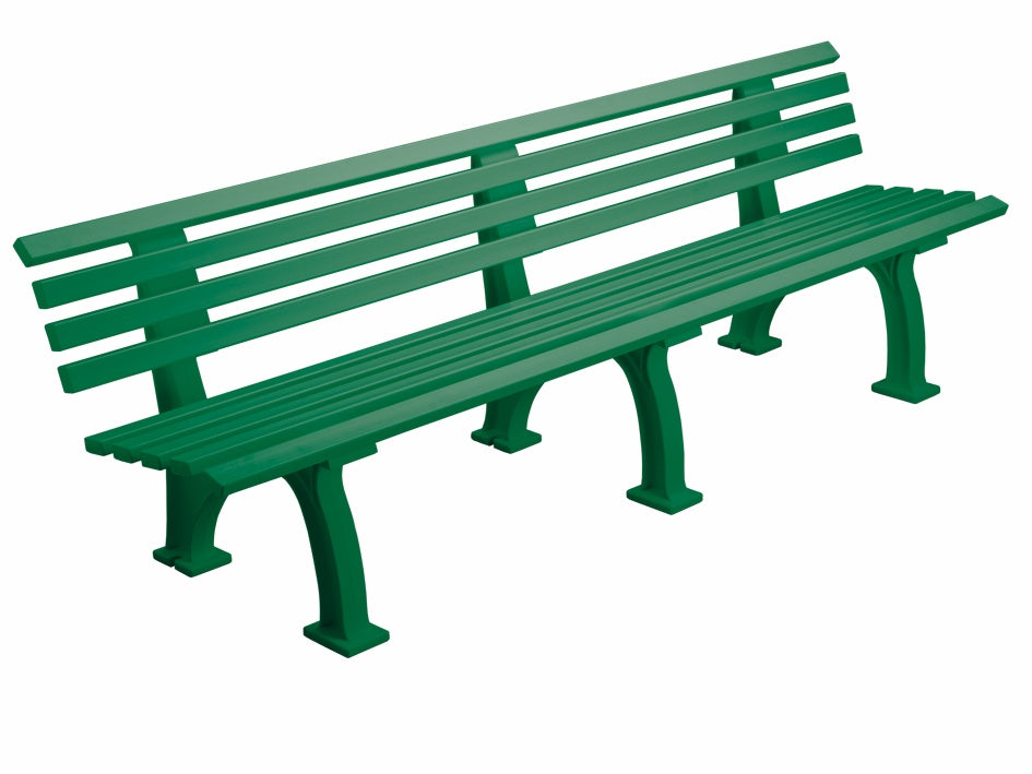Banc Berlin 200 cm de longueur, vert