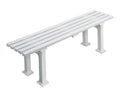 Panca Monaco di Baviera lunga 150 cm, bianca