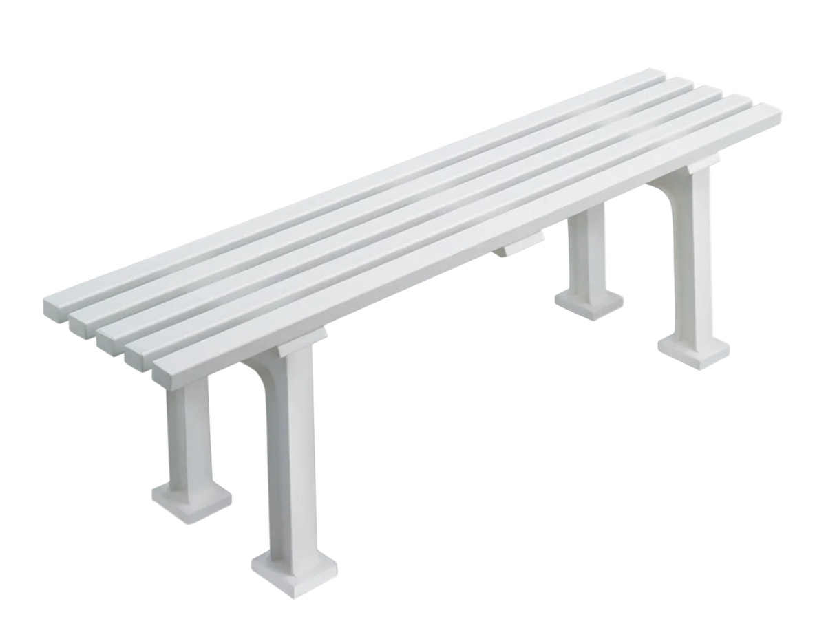 Bank München 150 cm Länge, Weiss