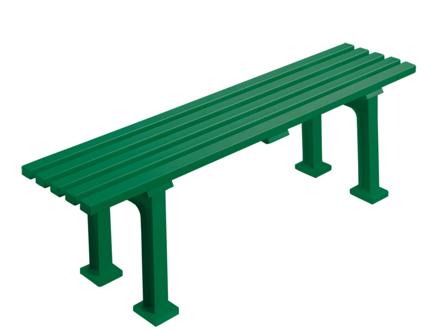 Banc Munich 150 cm de longueur, vert