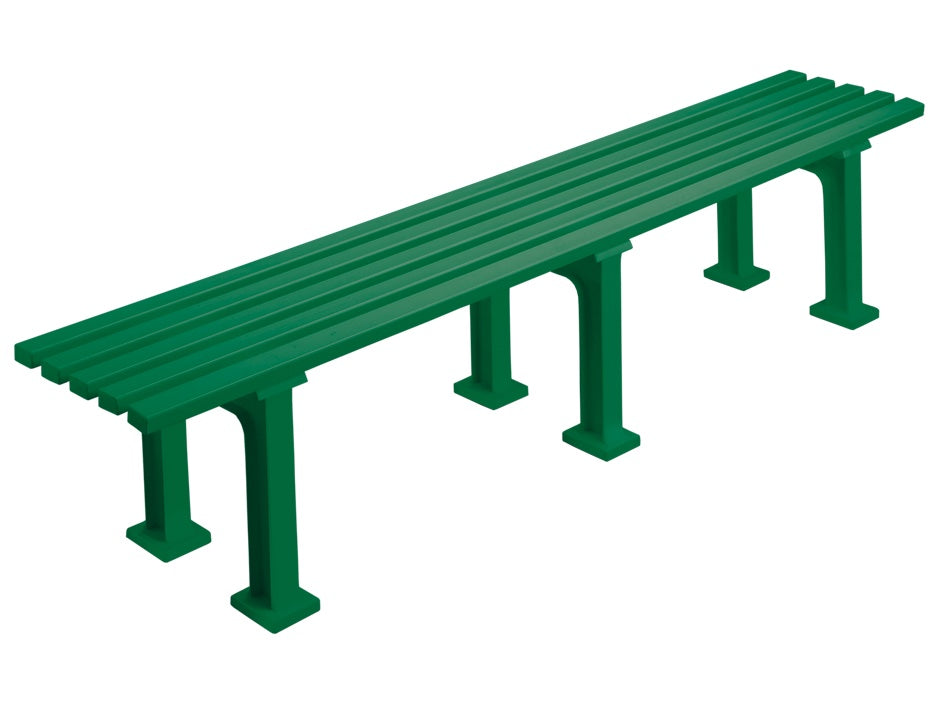 Banc Stuttgart 200 cm de longueur, vert