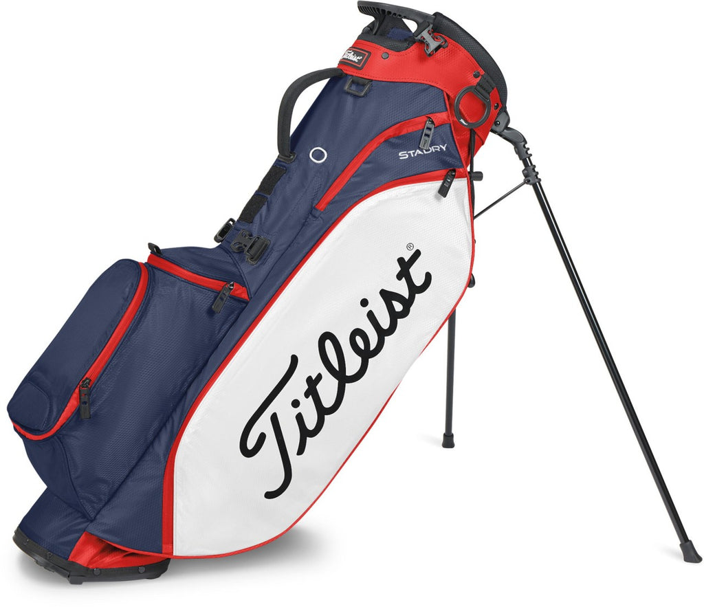 Players S4 Stand Bag Navy/Red/White