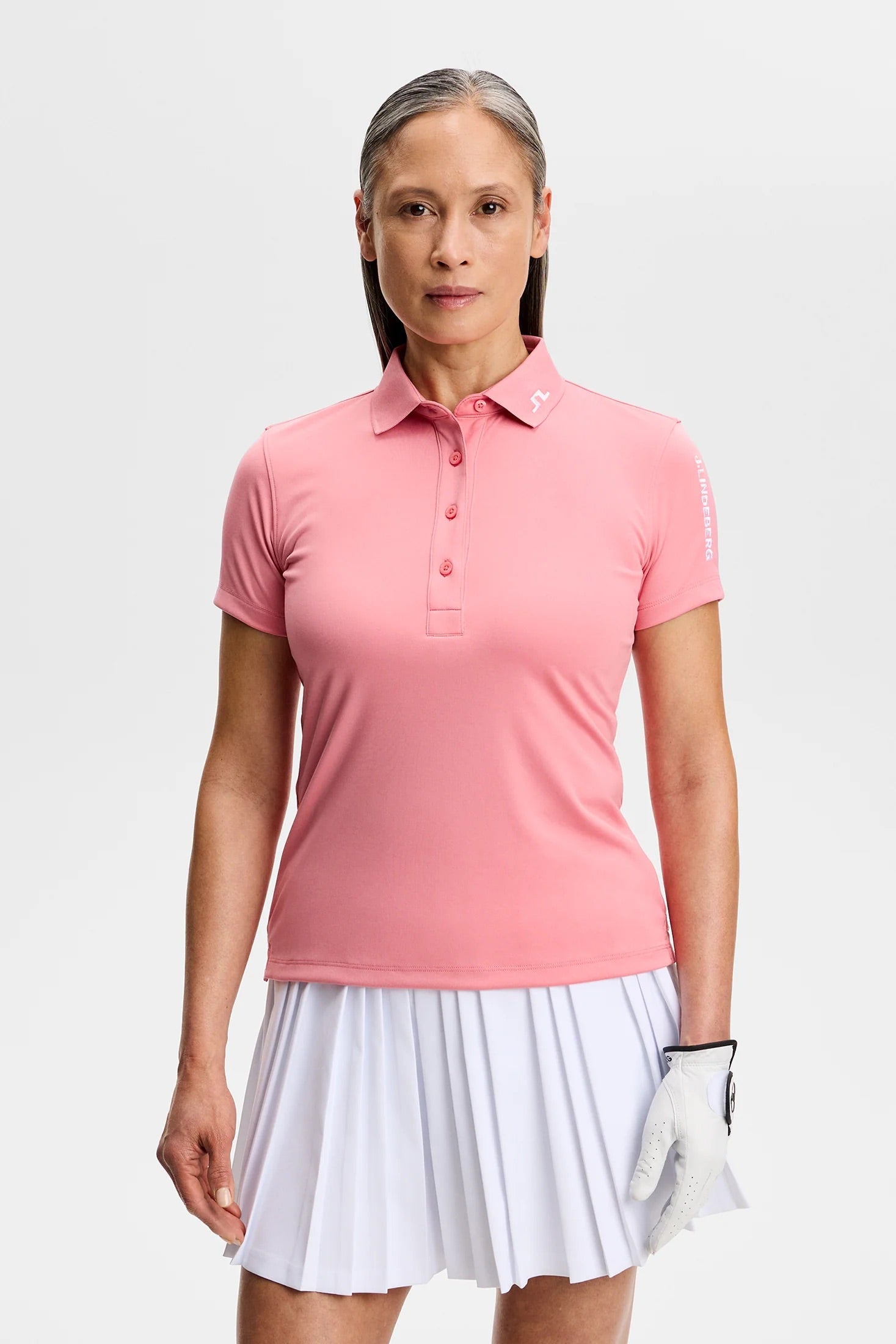 Polo Tour Tech da donna Flamingo Plume