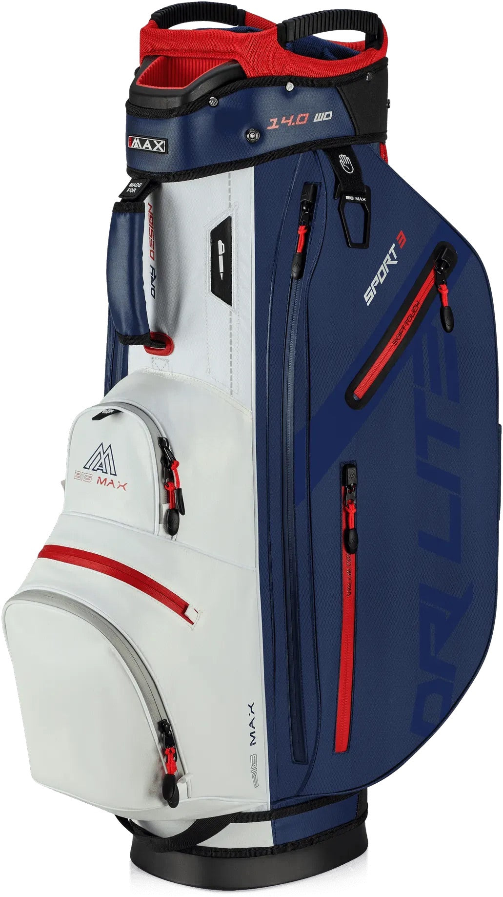 Dri Lite Sport 3 Cartbag Black/Taupe