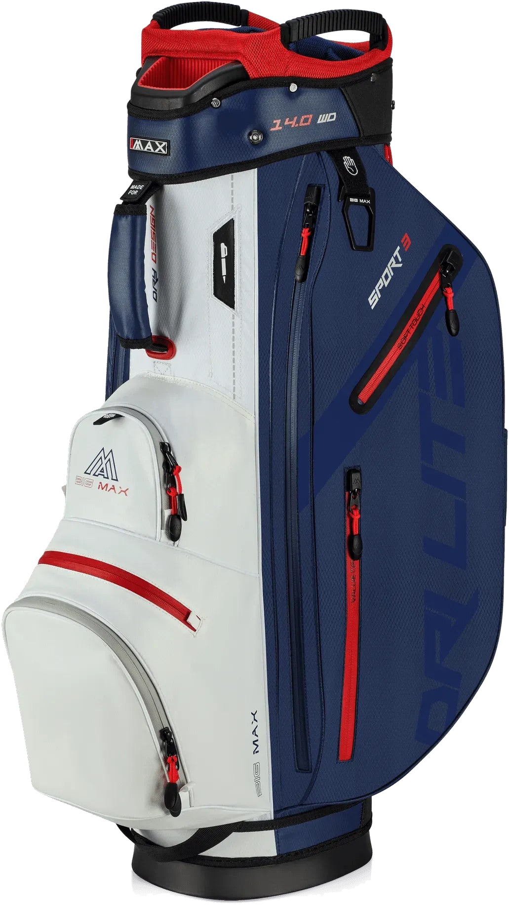 Borsa da carrello Dri Lite Sport 3 blu navy/bianco/rosso