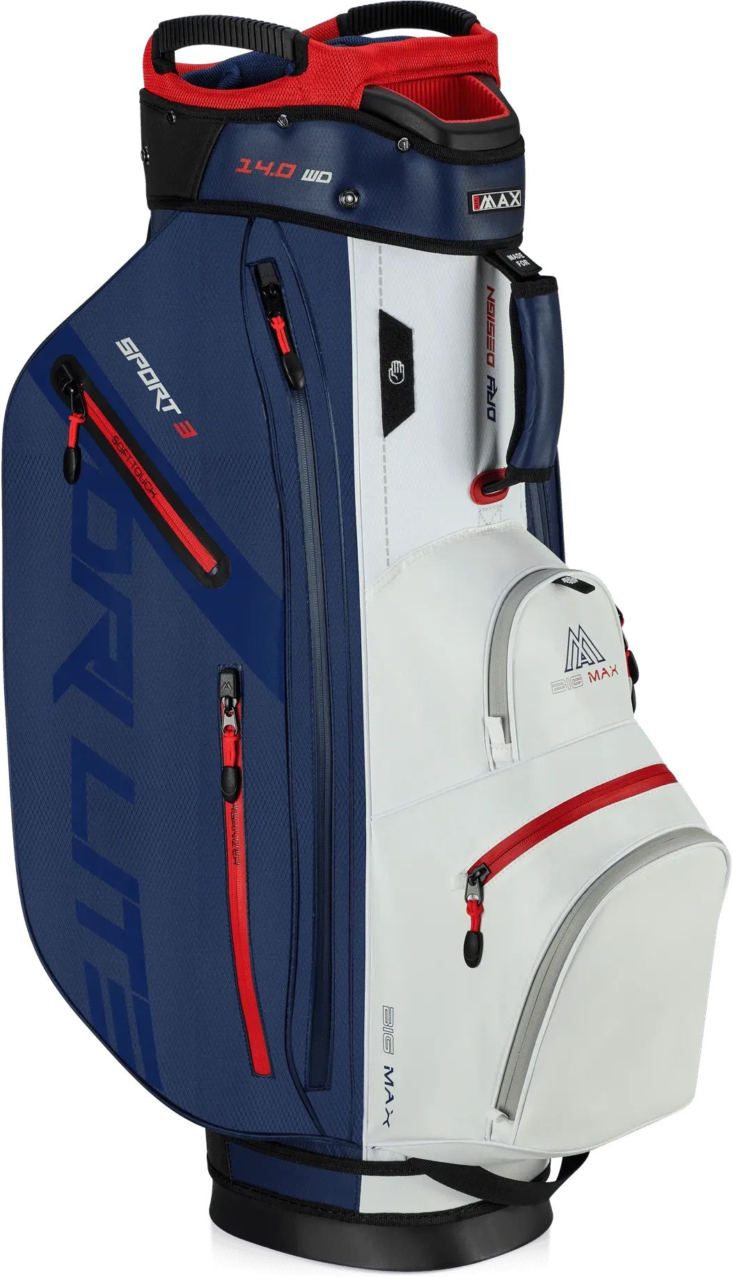 Dri Lite Sport 3 Cartbag Black/Taupe